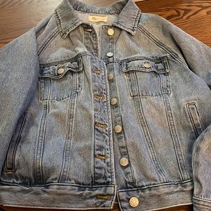 Madewell relaxed fit denim jacket